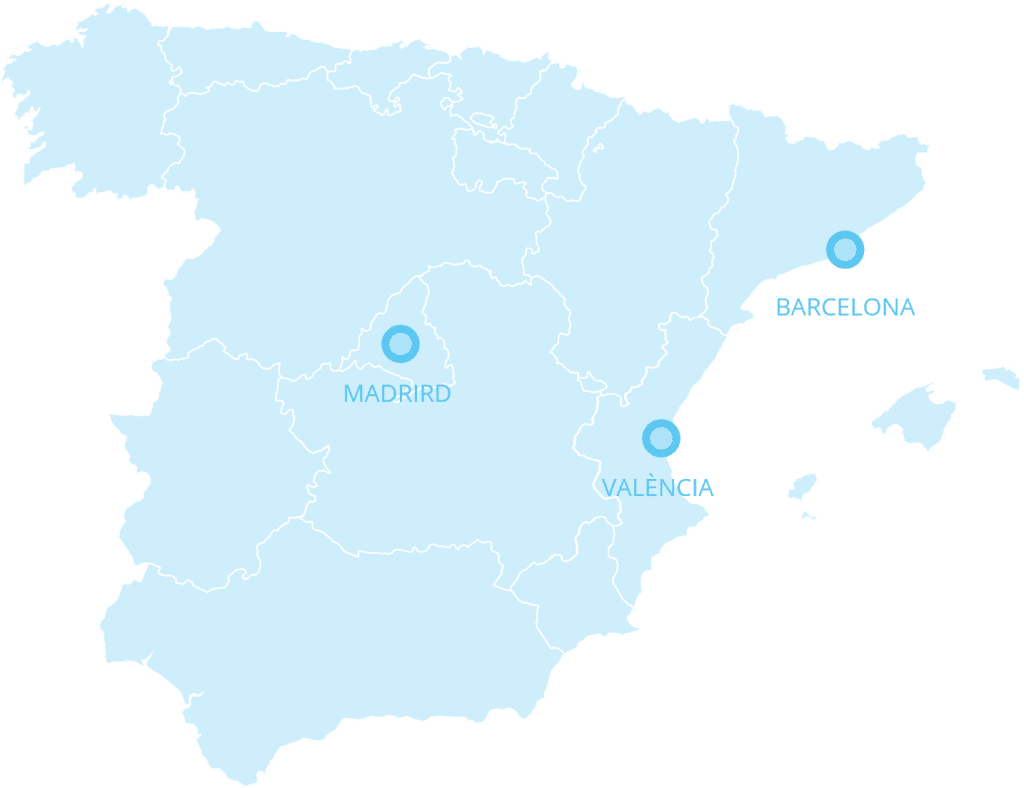 spain map