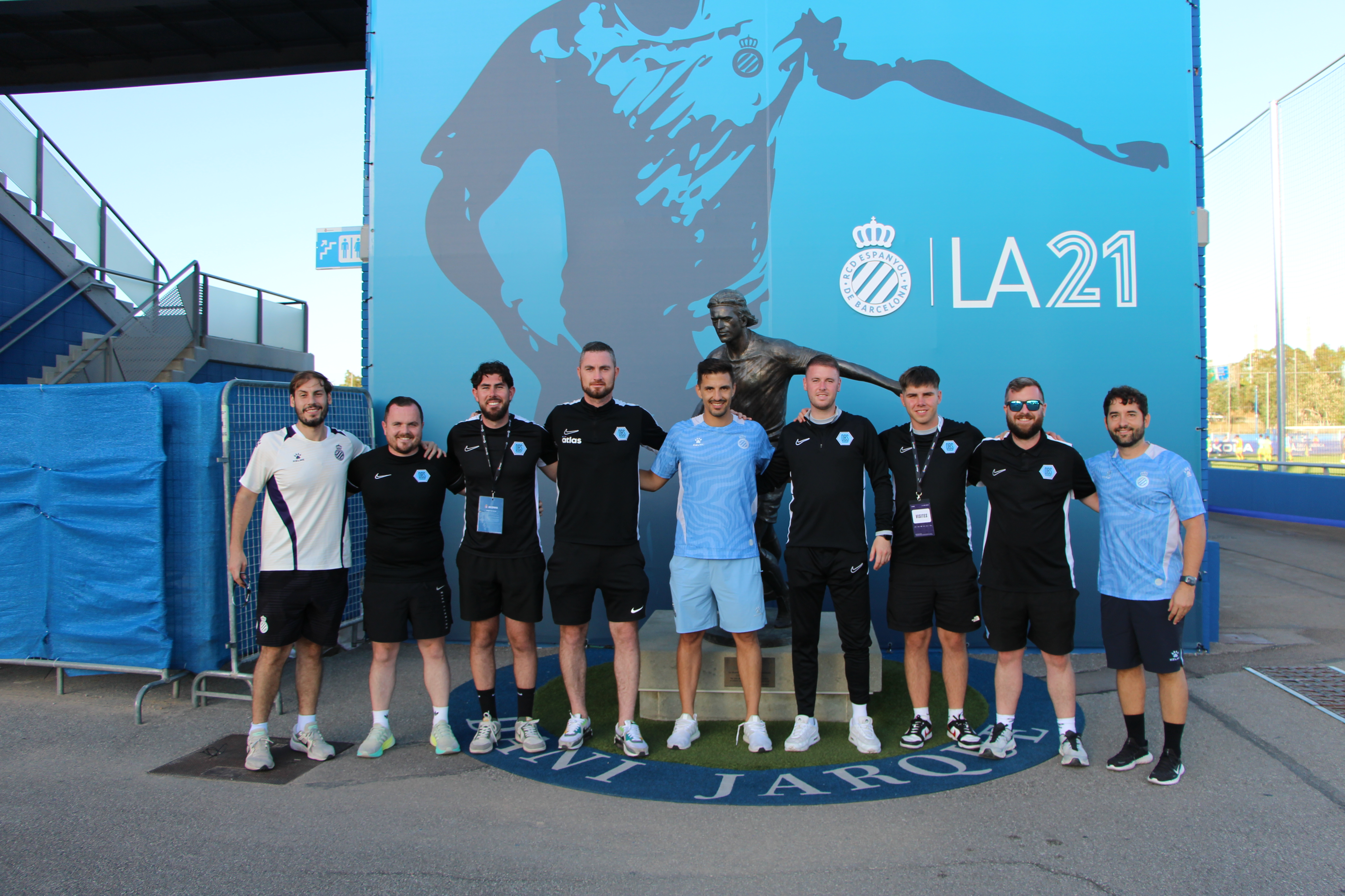 Soccer coaches visiting Barcelona with DB Sports Tours