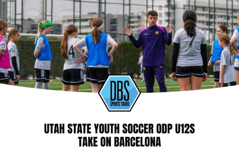 Utah State Youth Soccer ODP U12s Take on Barcelona