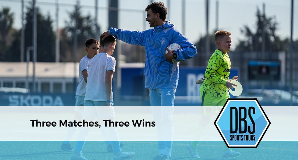 Three Matches, Three Wins