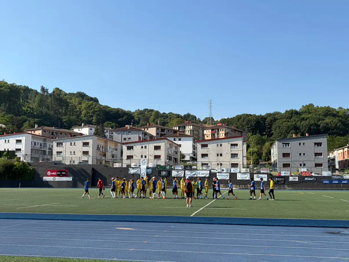 Players shake hands after a Donosti Cup 2026 match in San Sebastian